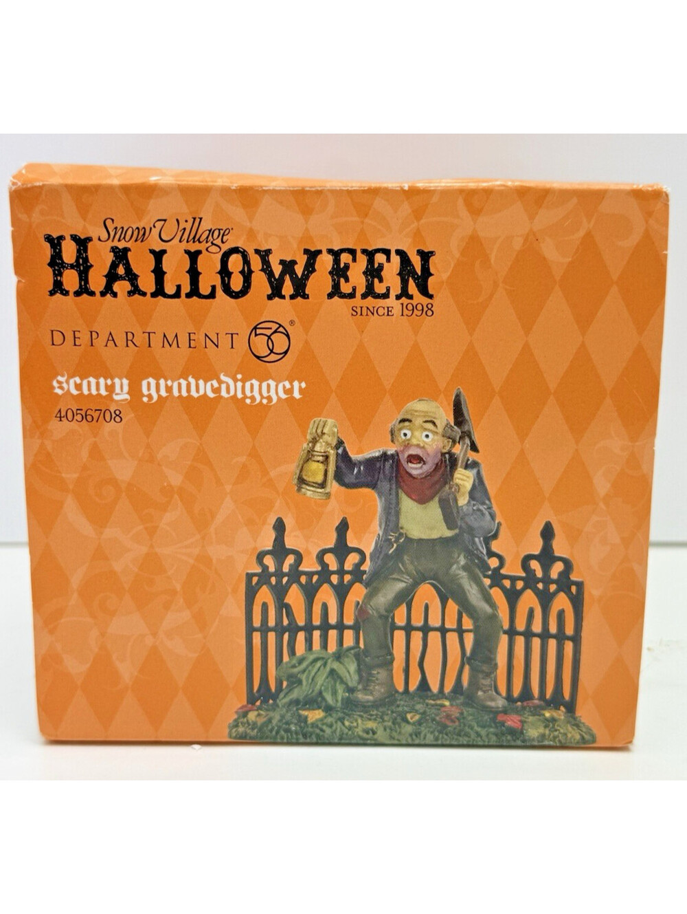 Dept 56 Halloween Village Scary Gravedigger 2017 #4056708 Accessory